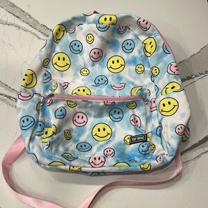 Top Trenz Kids Smiley Backpack Tie Dye